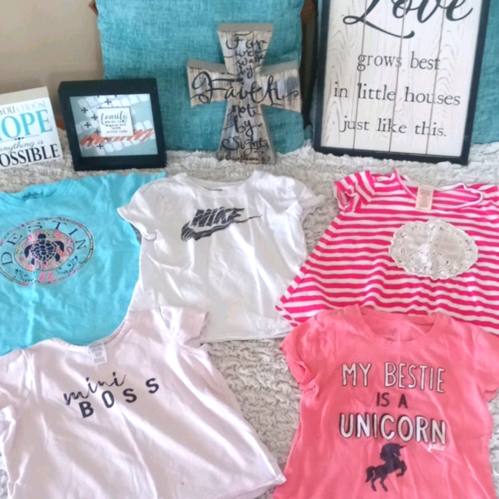 Little girls T-shirt bundle